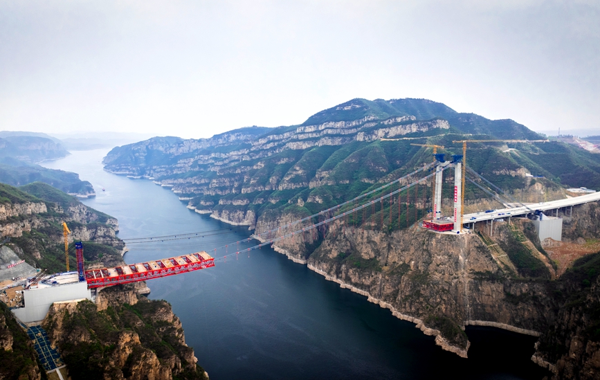 济新黄河大桥。河南省交通运输厅供图