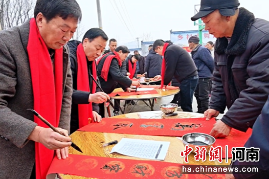 图为活动现场。鲁山县委宣传部供图